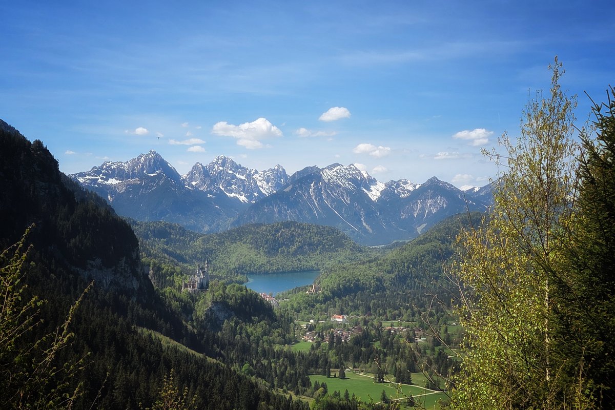 Wanderung Rohrkopfh�tte in Schwangau mit Sandra Bischof und Mathias Starzer - Rast mit Aussicht